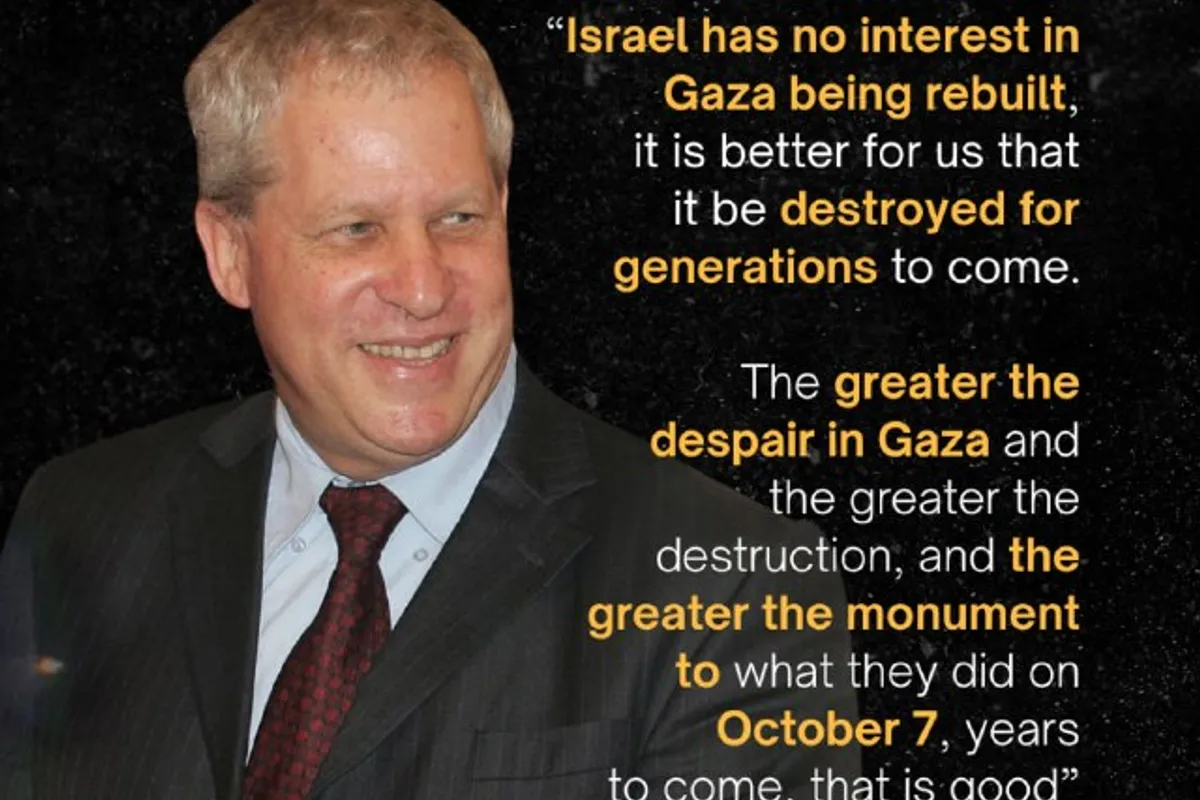 Izraelski general: Gaza treba ostati uništena generacijama