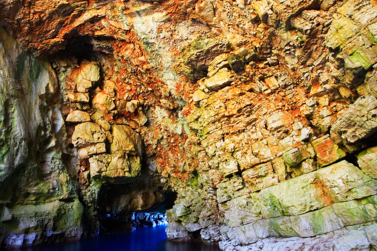 Odysseus' Cave on Mljet