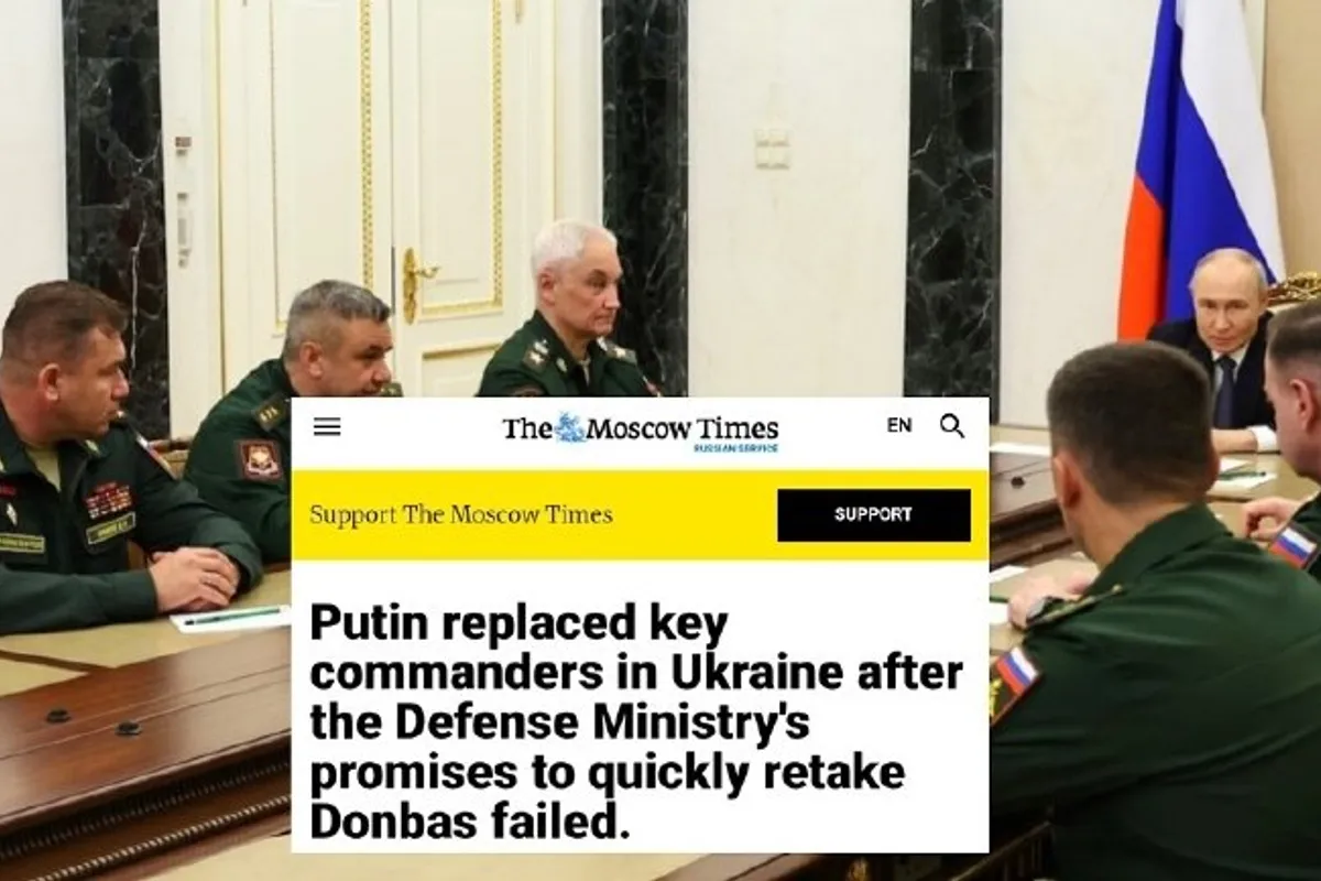 Putin entlässt Kommandeure nach Stagnation im Donbass