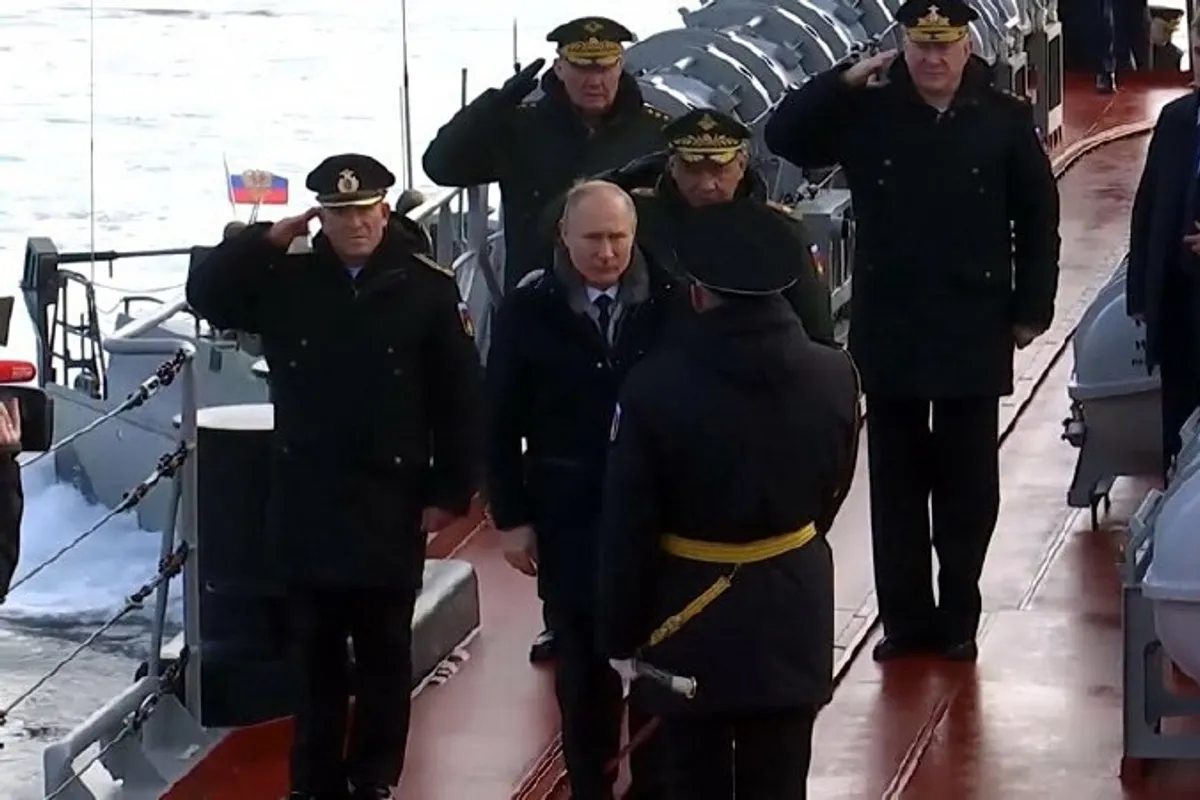 Putin's Message from the Cruiser Varyag Sparks Hysteria