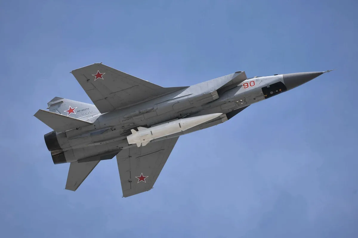 Russia Halts Production of Kinzhal Missiles Since April