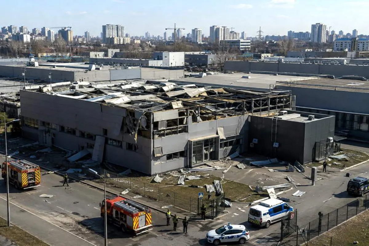 Rusija prvi put gađala američku tvornicu dronova u Kijevu