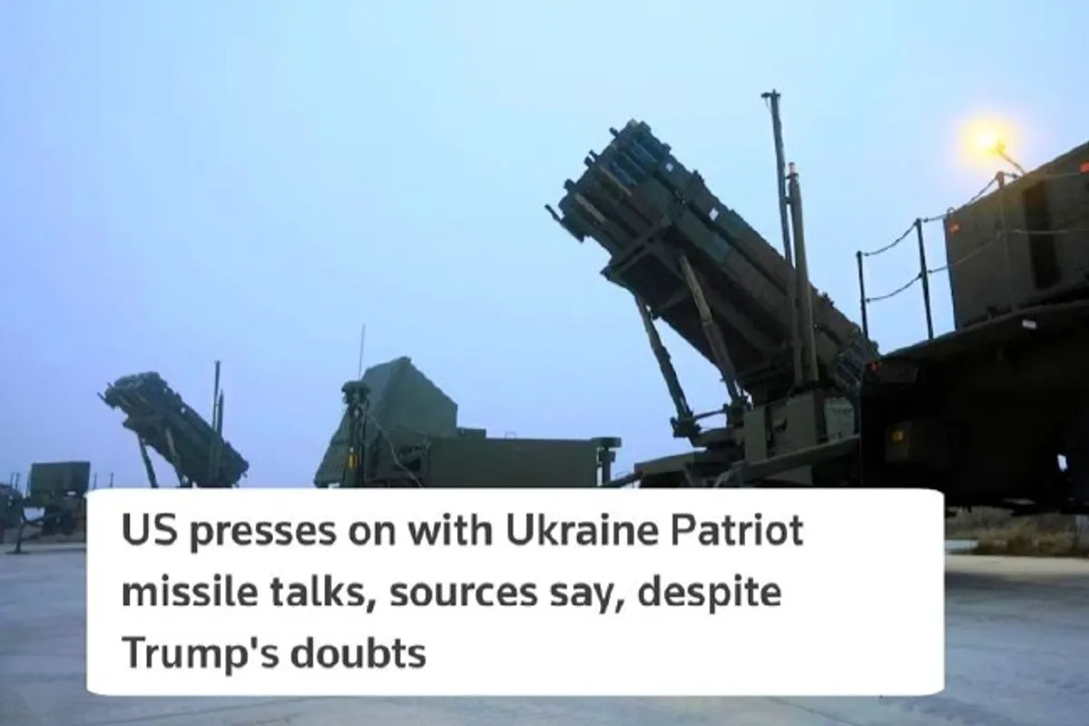 US Continues Talks on Patriot Missiles for Ukraine