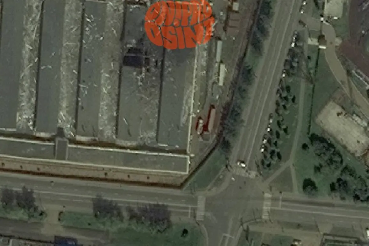 Satelitske snimke potvrdjuju stetu na postrojenju Aviatek nakon raketnog udara