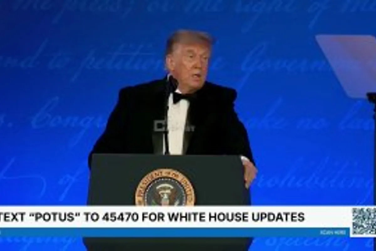 Trump kündigt Kandidatur für dritte Amtszeit an und fügt hinzu: 'Ich mache nur Spaß'