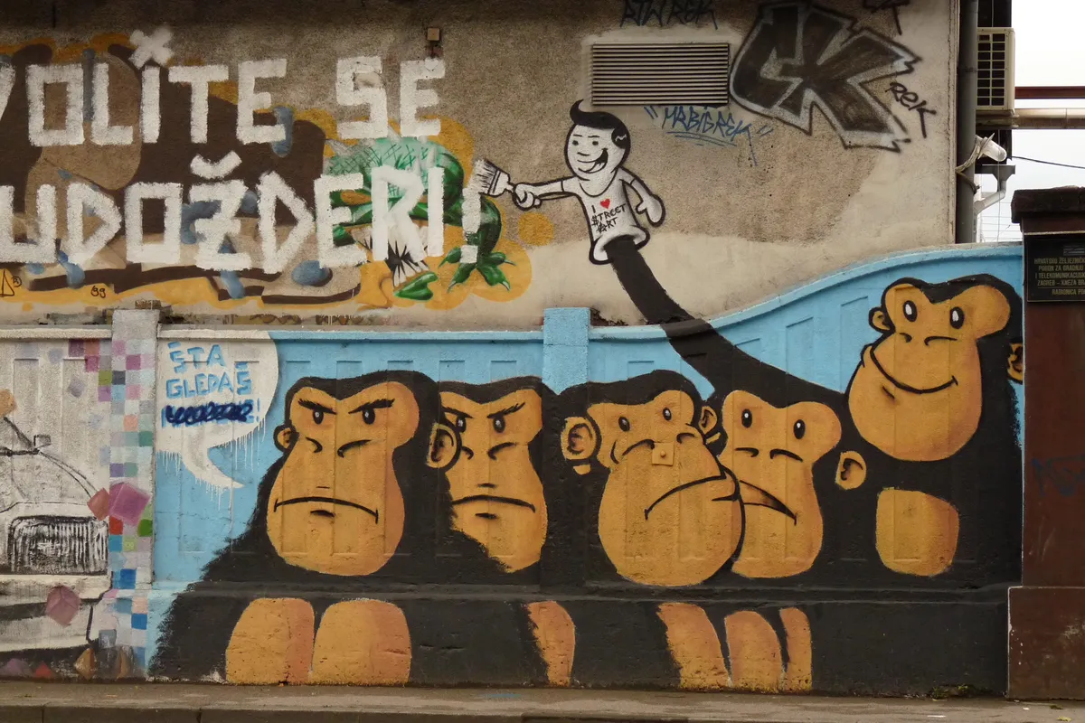 Zagreb verschärft Kampf gegen Graffiti: Videoüberwachung wird Pflicht