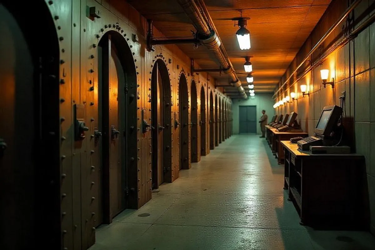 Selenskyj verbrachte die Nacht in Stalins Bunker 93 Meter unter Kiew